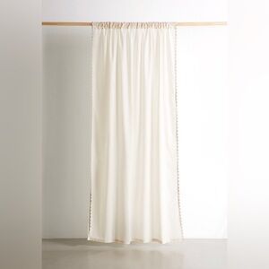 2 Urban Outfitters Holly Curtain Panels for windows, cream color, 100% cotton